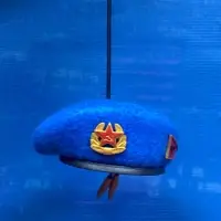 Мини голубой берет Разведка ВДВ СССР