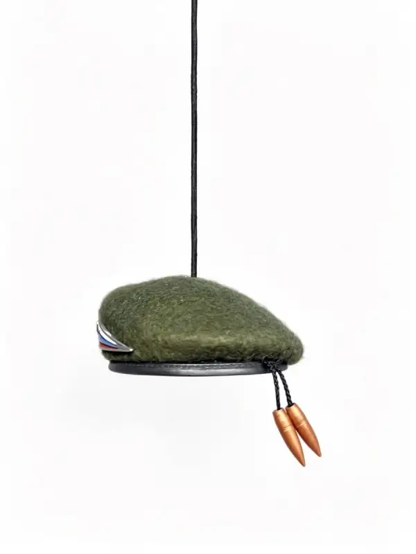 Мини оливковый берет РАЗВЕДКИ