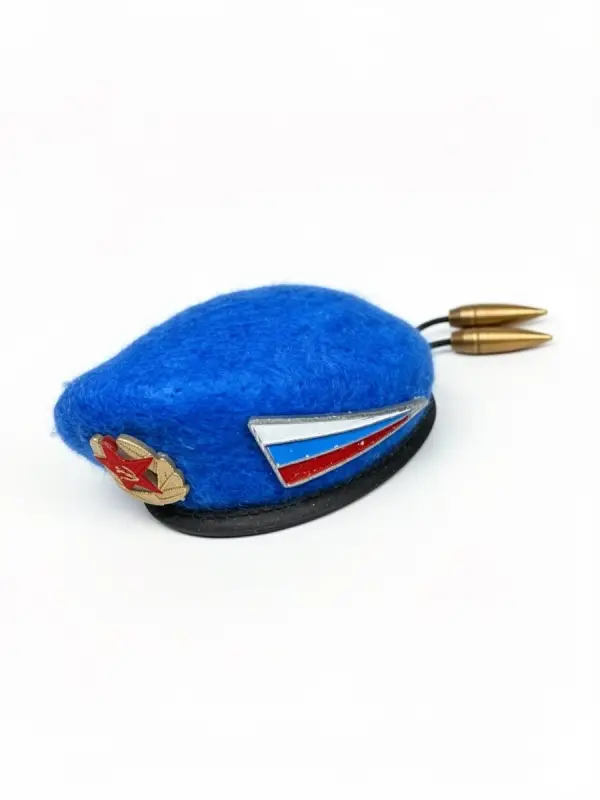 Мини голубой берет ВДВ
