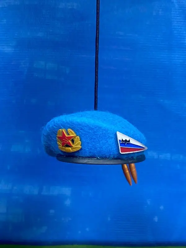 Мини голубой берет Разведка ВДВ